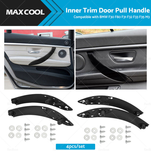 4x Inner Trim Door Pull Handle Suitable For BMW F30 F80 F31 F32 F33 F35 M3-0
